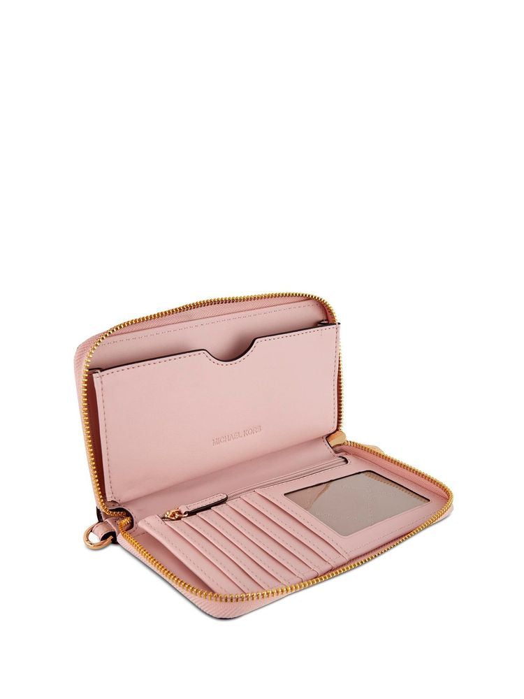 Michael Kors 100% Leather travel wallet in pink