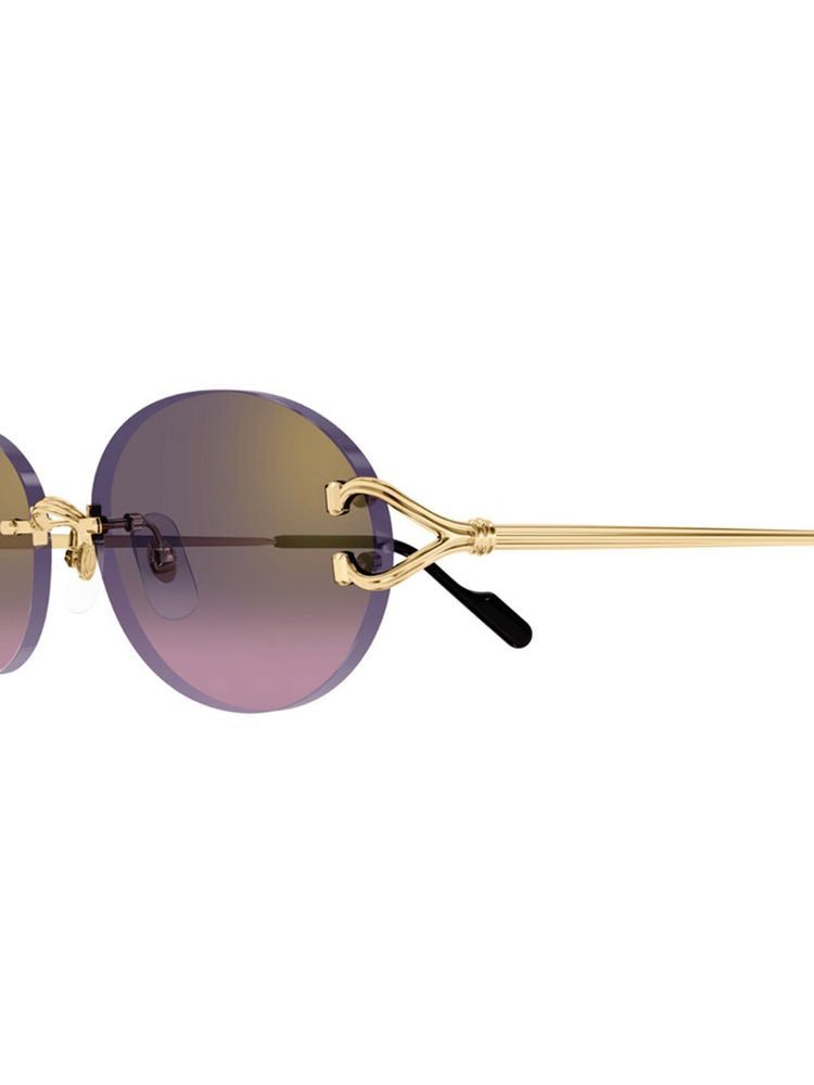 Cartier CT0551S Metal sunglasses in purple