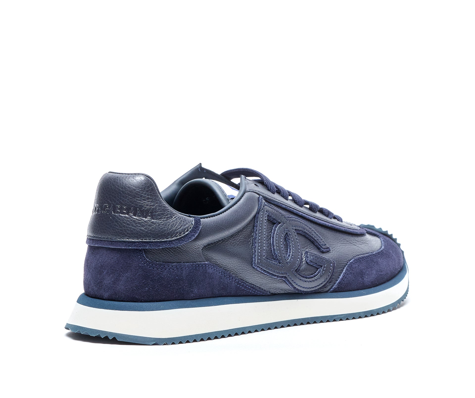 Dolce & Gabbana - Dolce & Gabbana Sneakers Blue 1005leather And Suede
