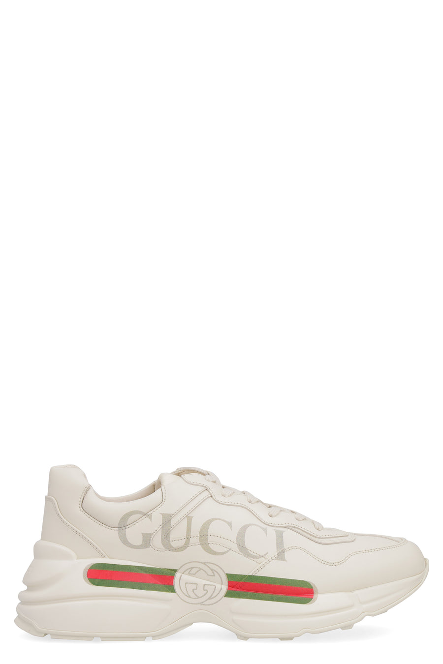 Sneakers Rhyton Ivory Leather Cow Hide Trainers