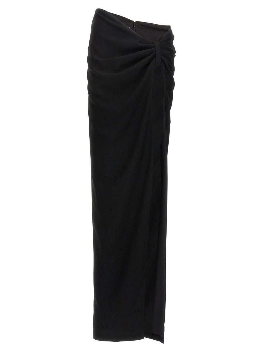 Monot Torpedo Skirt — Black