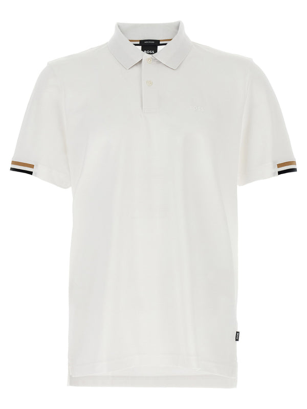 Hugo Boss Polo Shirt — Cream