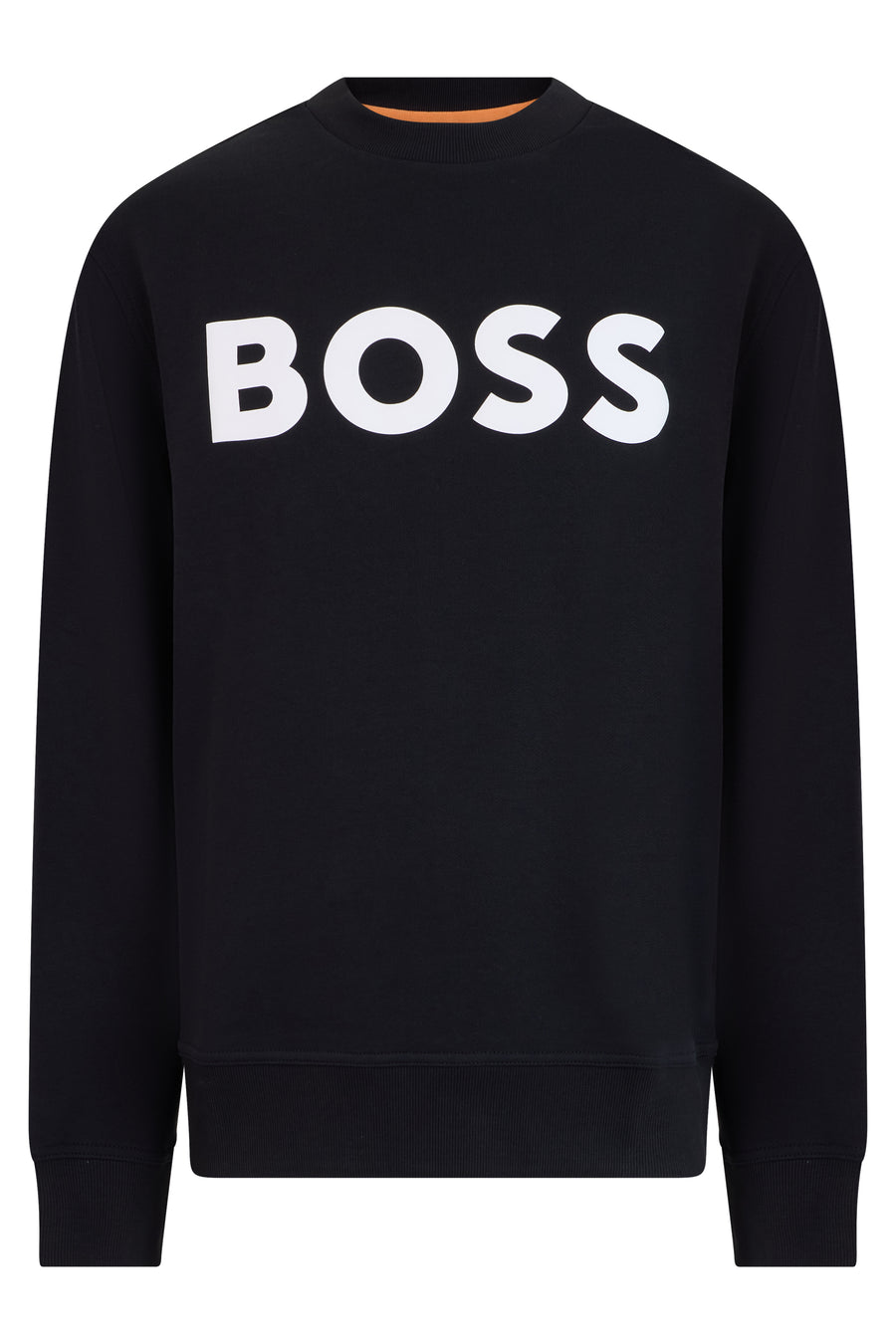 Cotton Logo Sweatshirt Black Sweatshirts