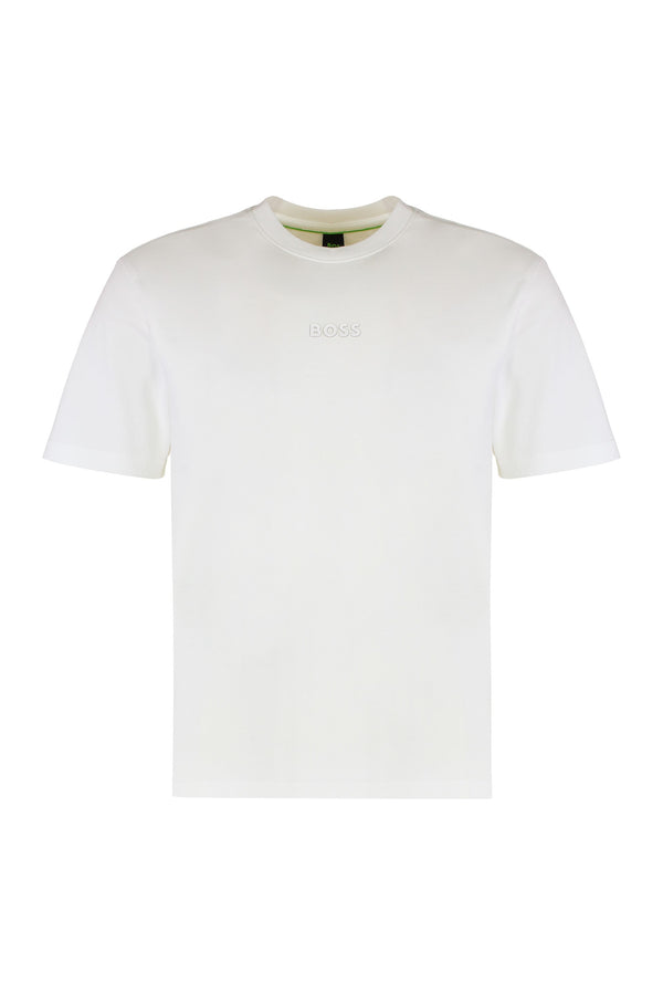 Crew Neck T-Shirt Cotton White T-shirts