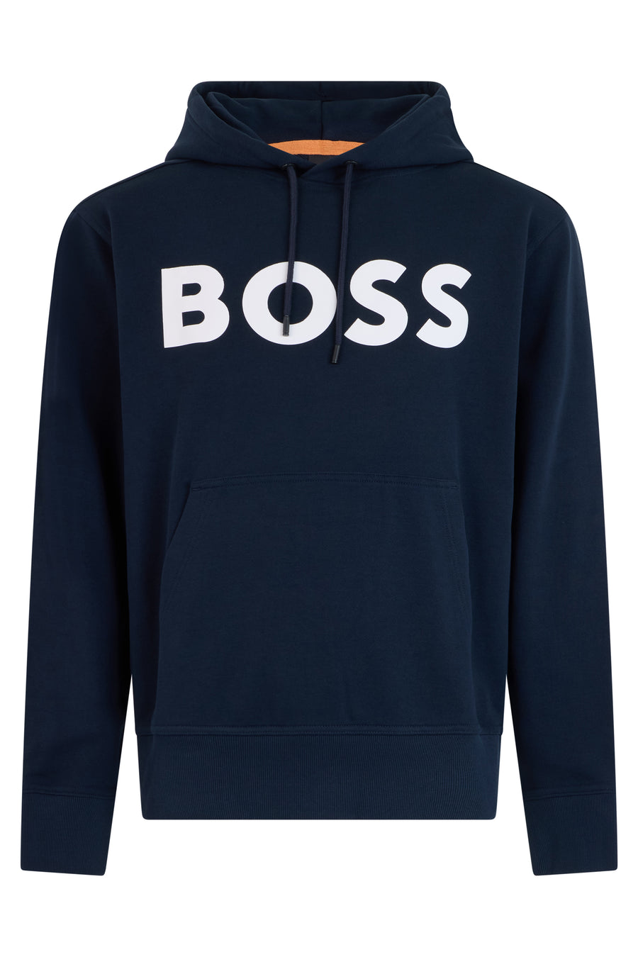 Cotton Hoodie Dark Blue Jumpers