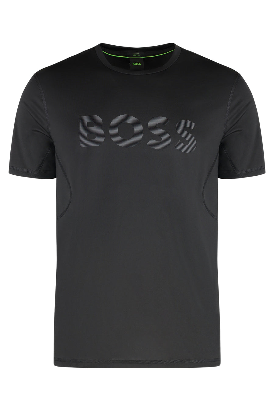 T-Shirt Techno Fabric Black Polyester T-shirts