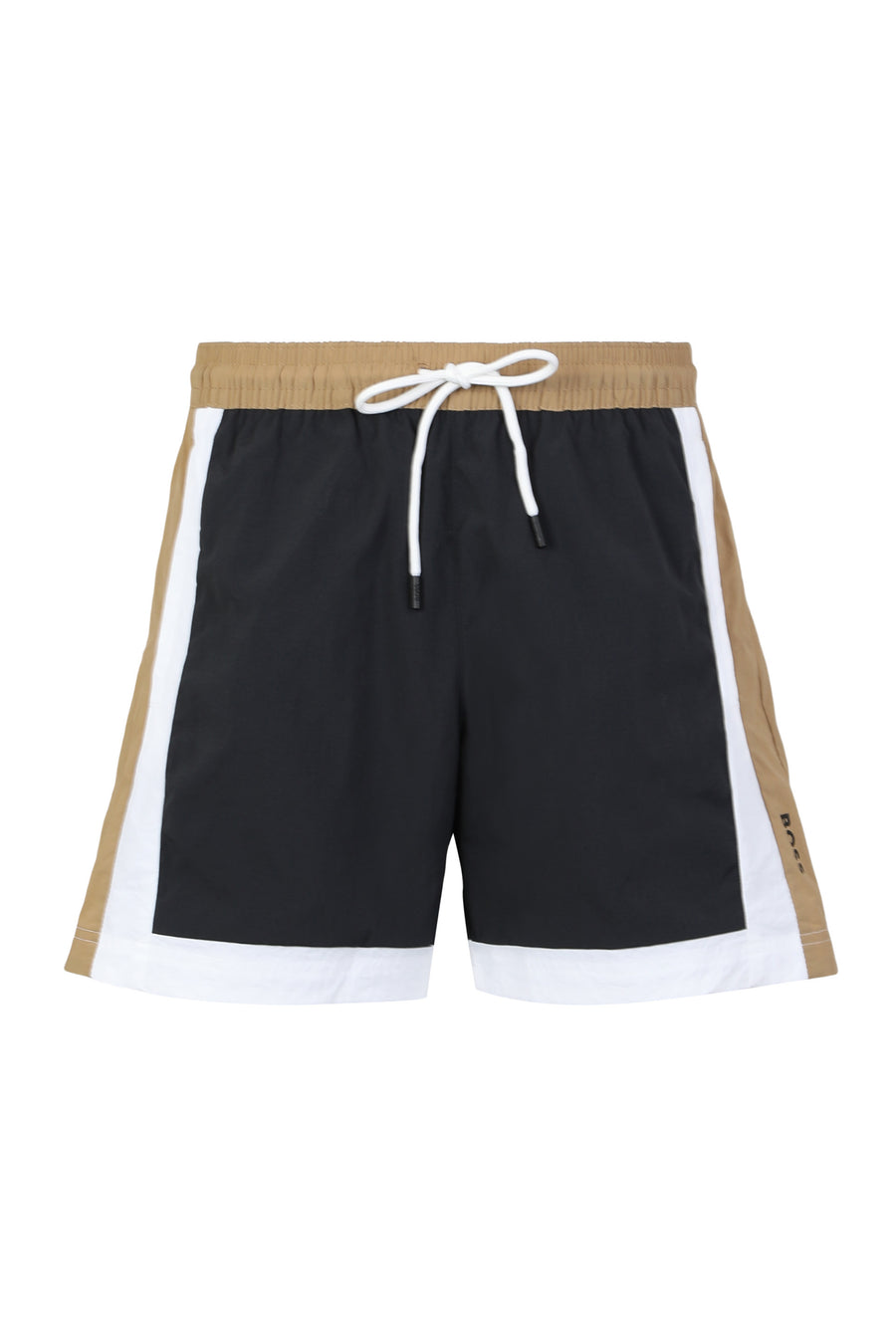 Multicolor Nylon Beach Shorts Polyester Beachwear