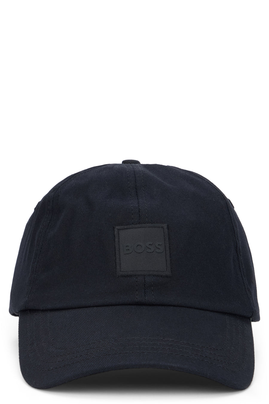 Cotton Visor Cap Black Hat