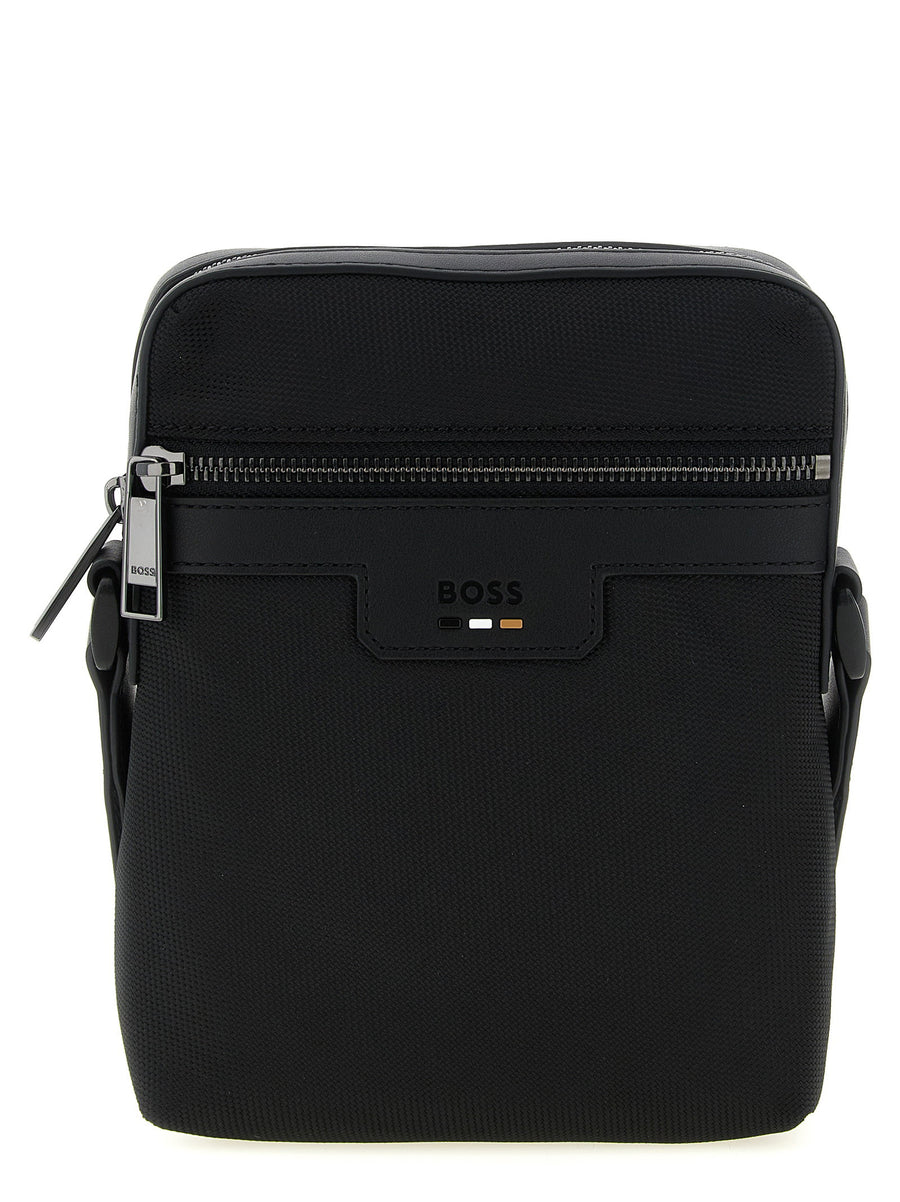 Hugo Boss Ray Crossbody Bag — Black