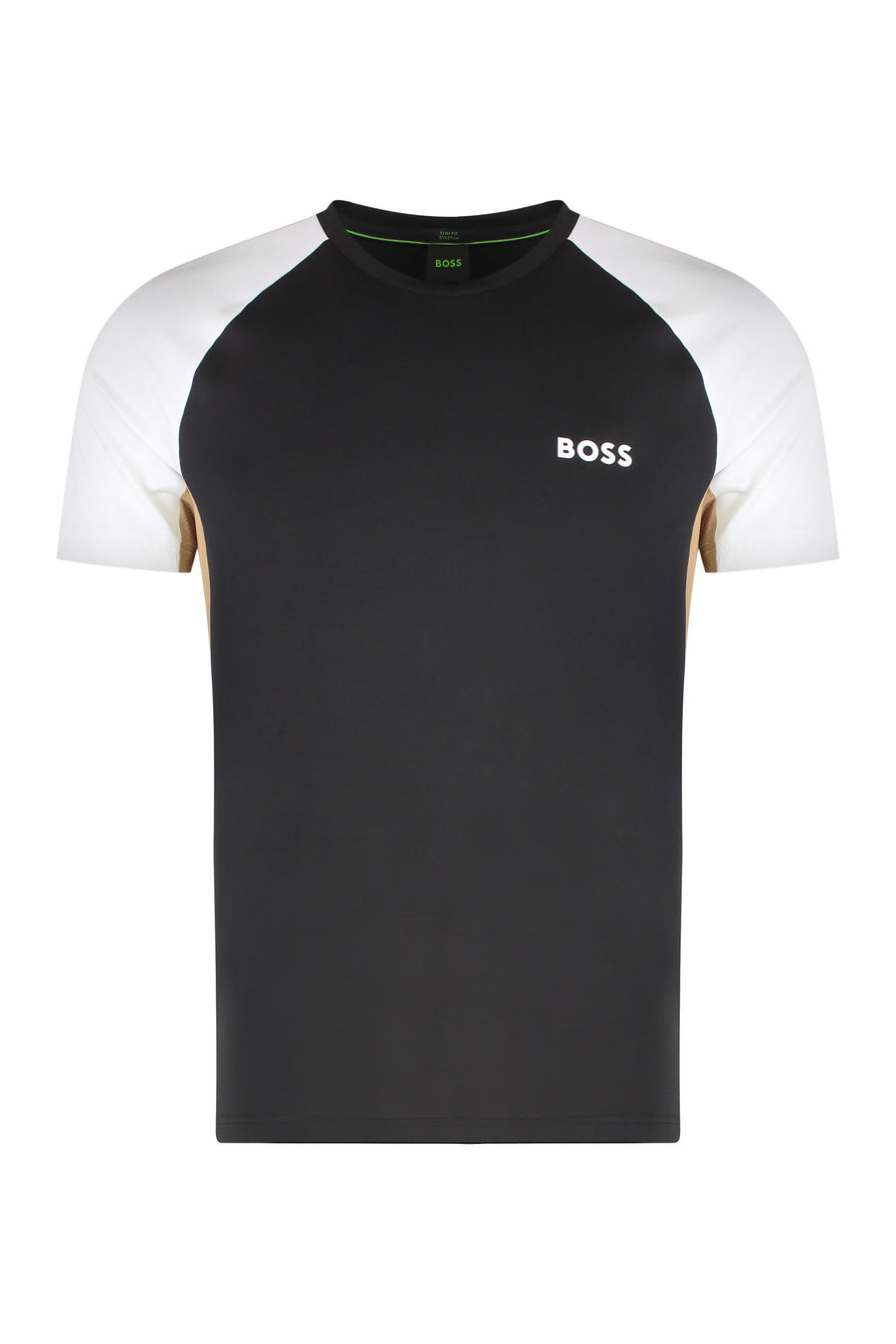 Techno Fabric T-Shirt Black Polyester T-shirts