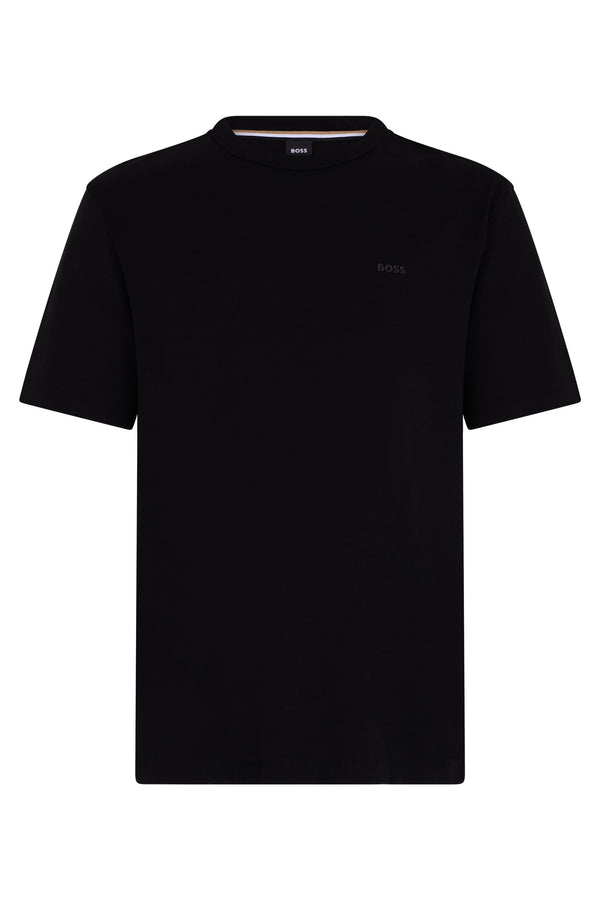 T-Shirt Short-Sleeve Cotton Black T-shirts