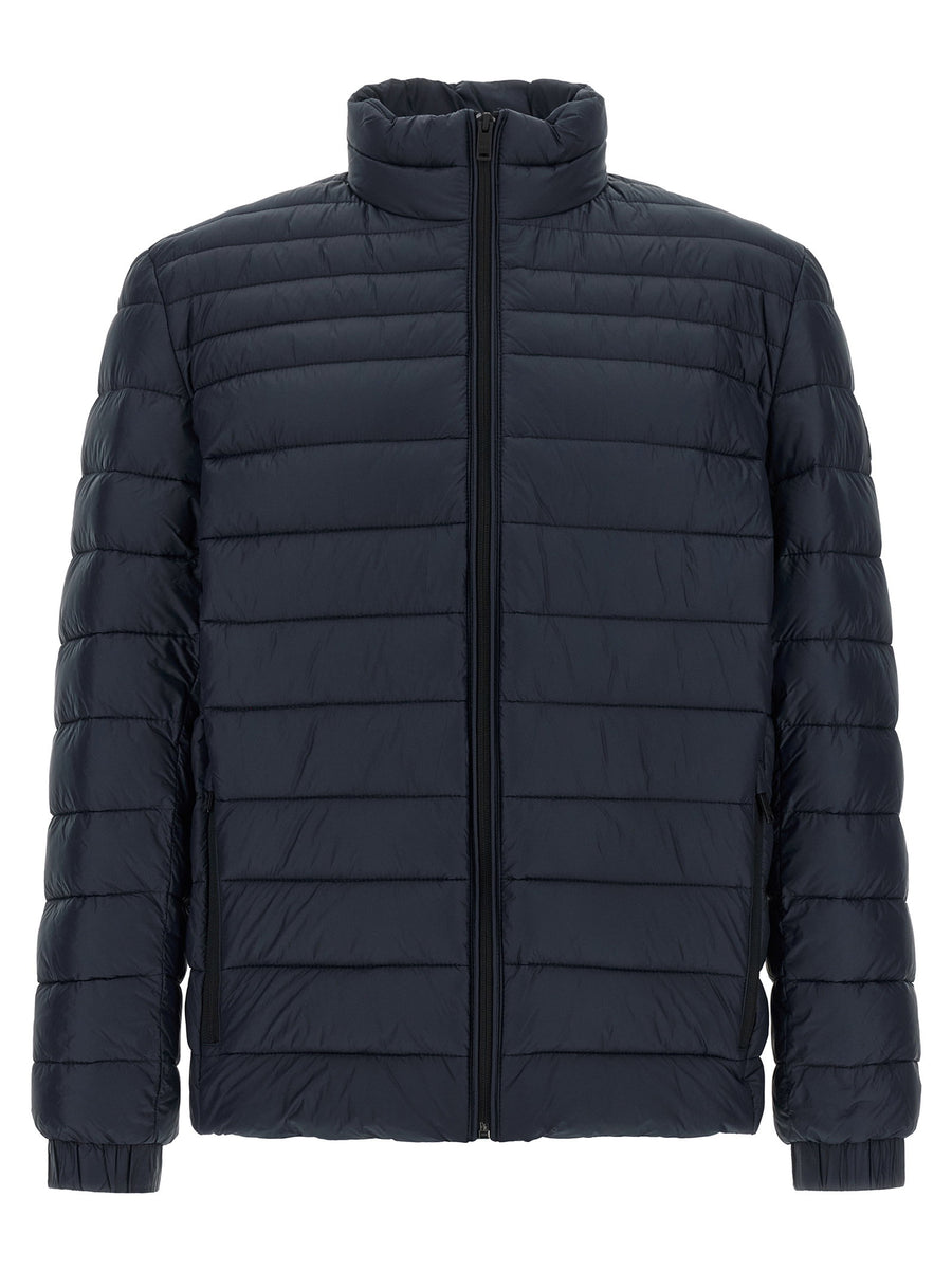 Hugo Boss Quilted Down Down Jacket — Navy