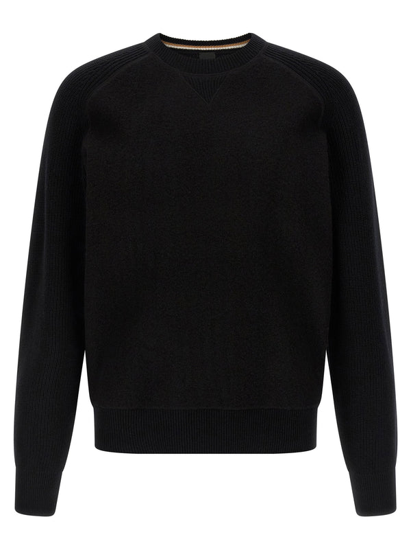 Hugo Boss Virgin wool sweater in black