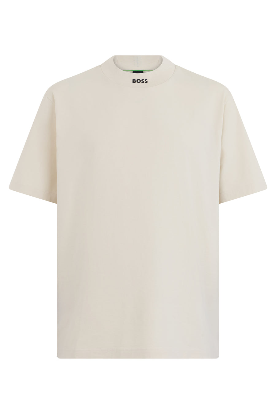 Short-Sleeve Cotton T-Shirt Open White T-shirts