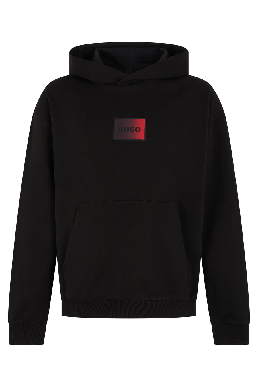 Hooded Cotton Sweatshirt Black Jumpers