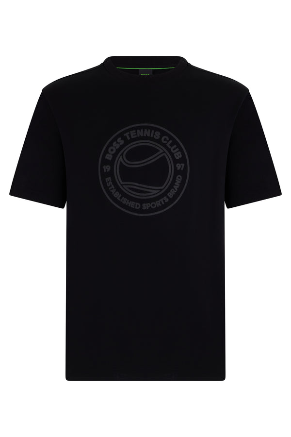 T-Shirt With Print Green Cotton T-shirts