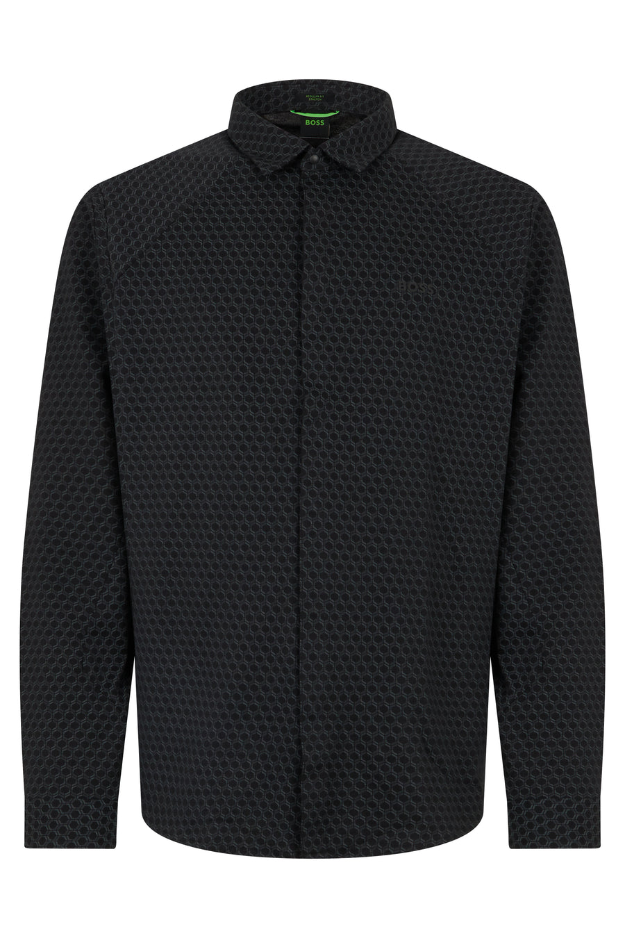 Long-Sleeved Shirt Green Cotton