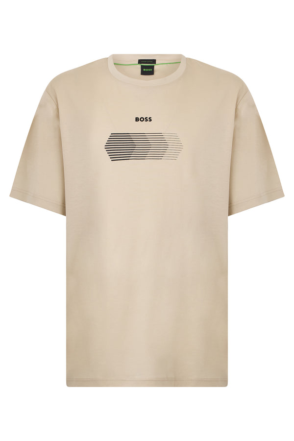 T-Shirt Cotton Beige T-shirts