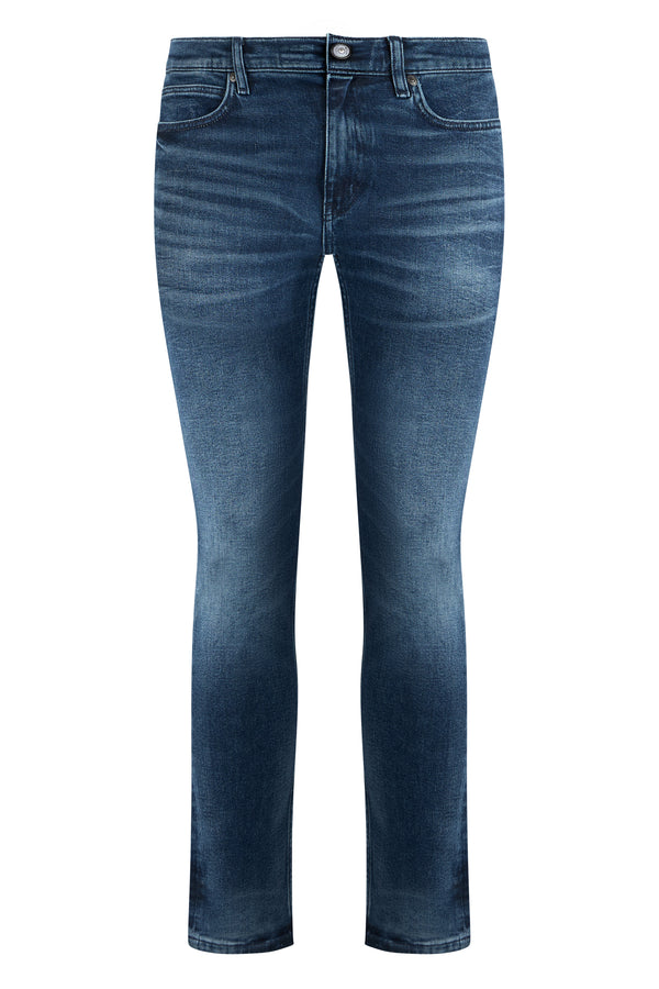 Skinny Jeans Denim Blue Cotton