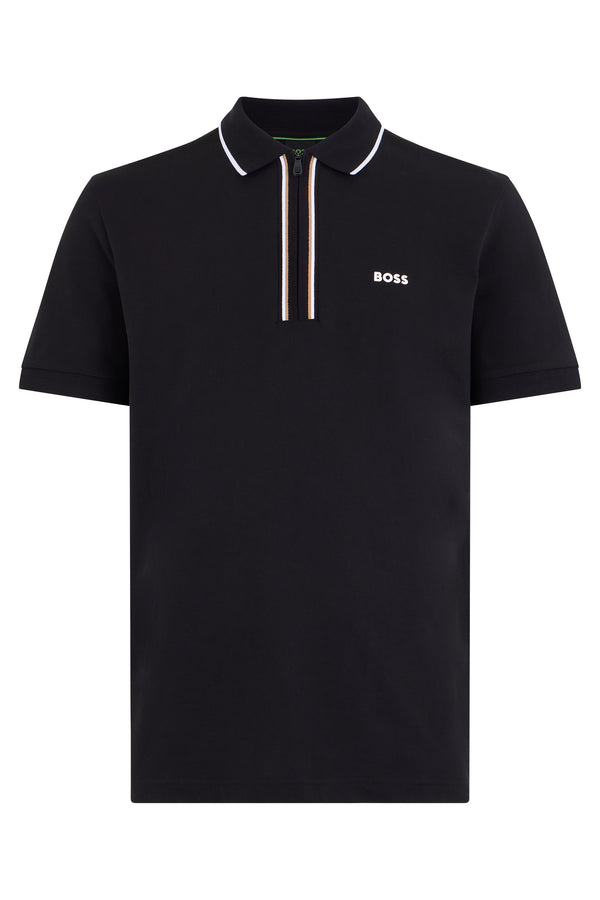Cotton Polo Shirt, Black Shirts