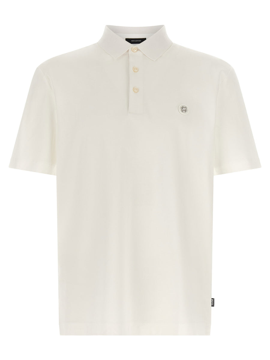 Hugo Boss Polo Shirt — cream