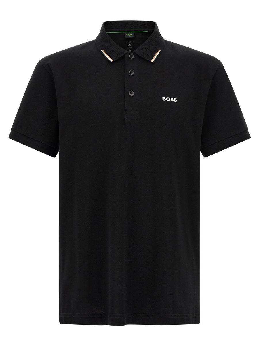 Hugo Boss Paddy Polo Shirt — Black