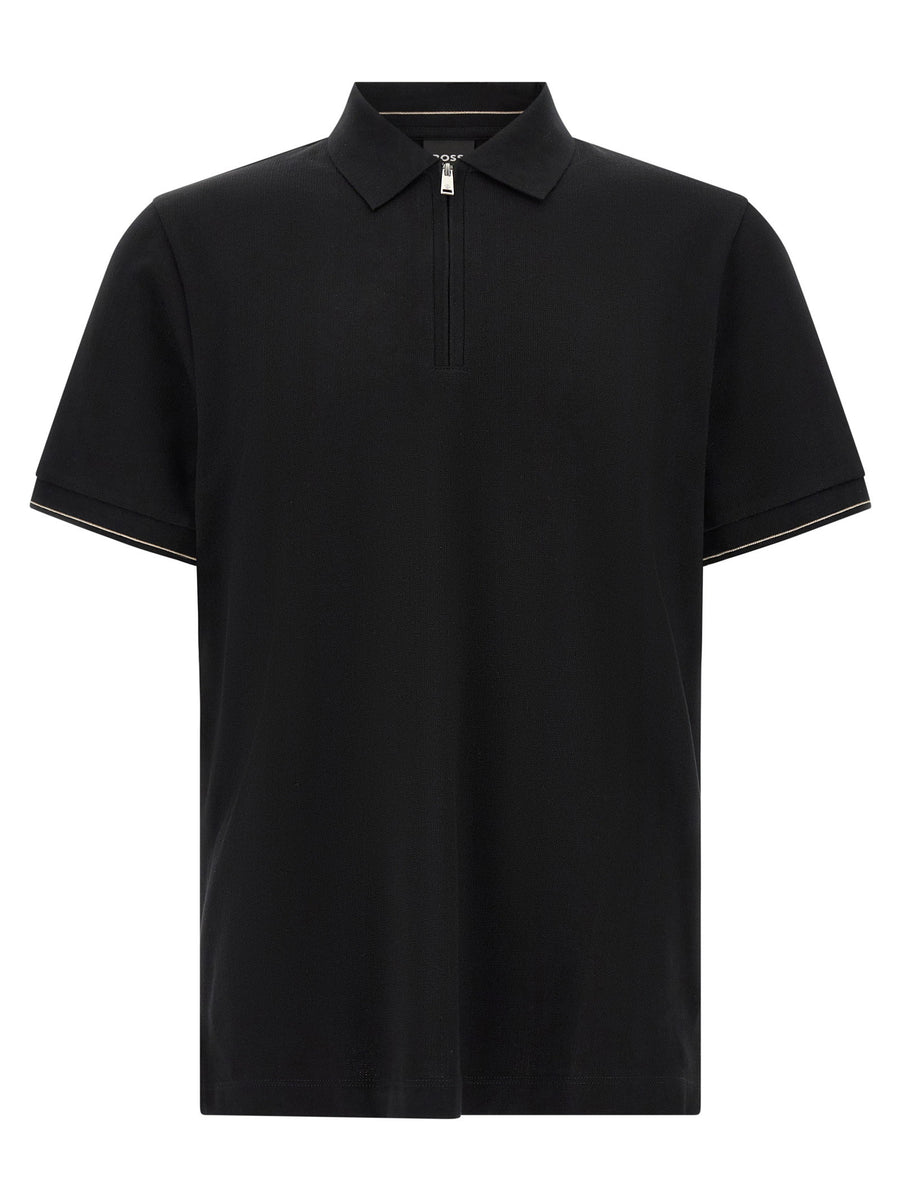 Hugo Boss polo shirt in black