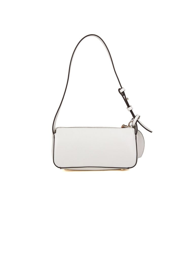 Guess 100% Polyurethane shoulder bag in white