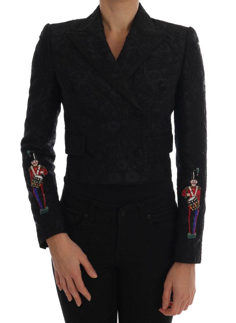 Dolce & Gabbana 37% Nylon blazer in black
