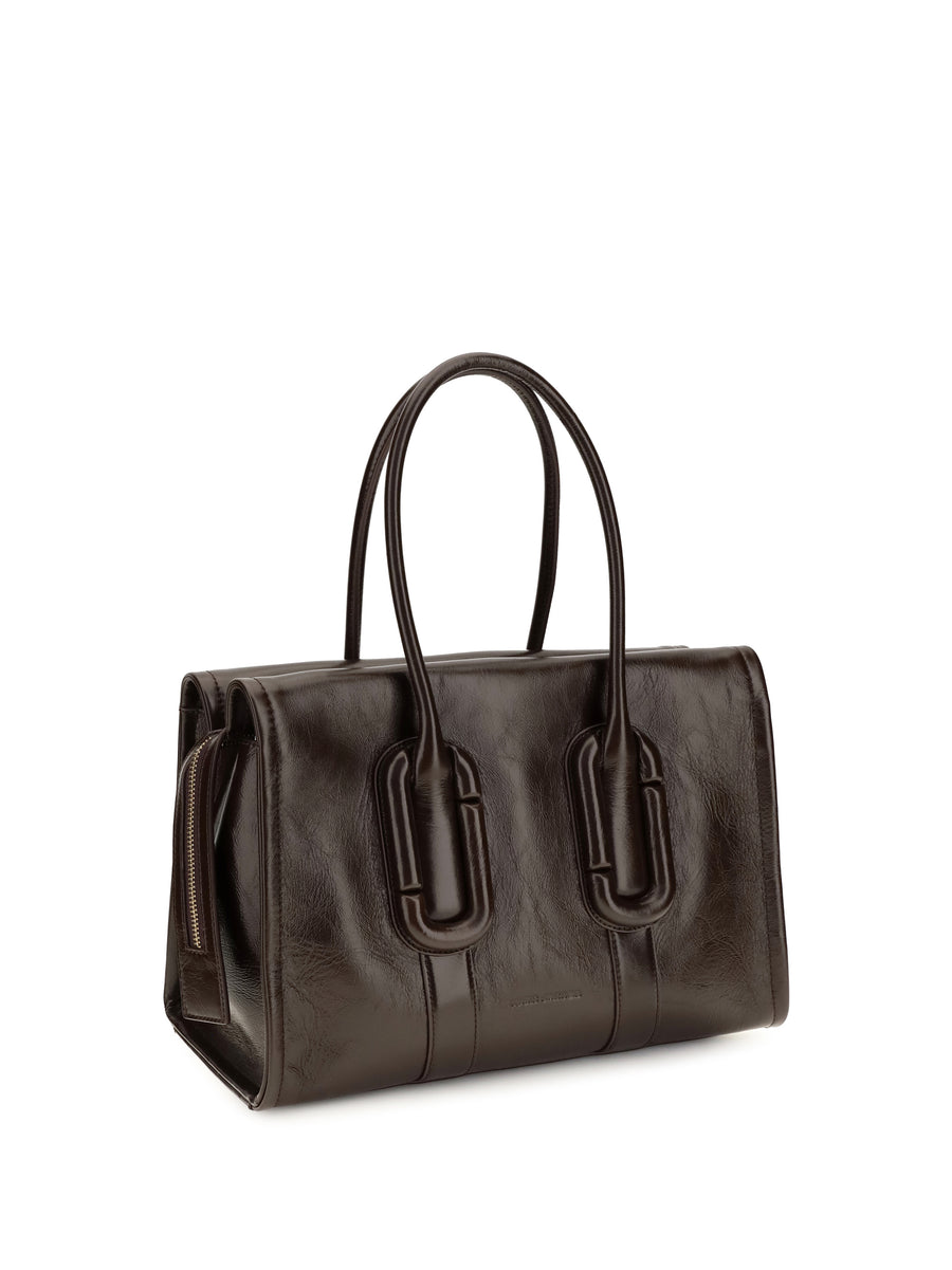 Leather Handbag Babe City Tote Fondant Calf Shoulder Bags