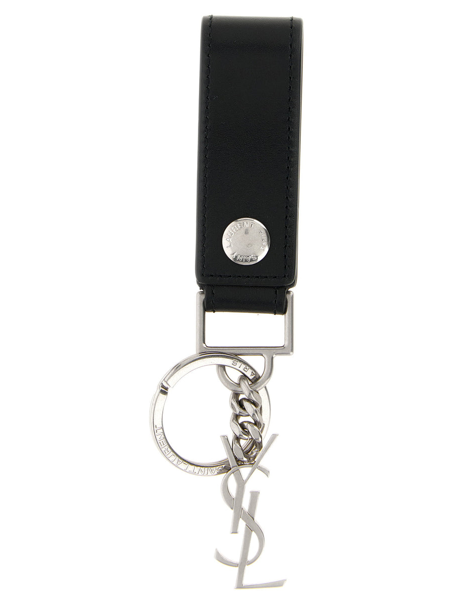 Saint Laurent Key Case — Black