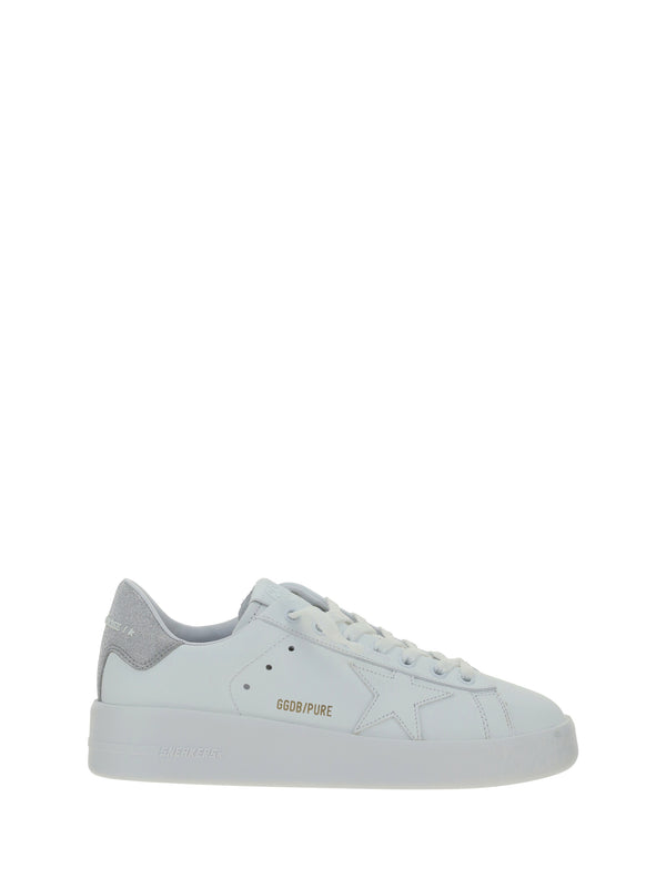 Golden Goose Upper: 88% calf leather sneaker in white