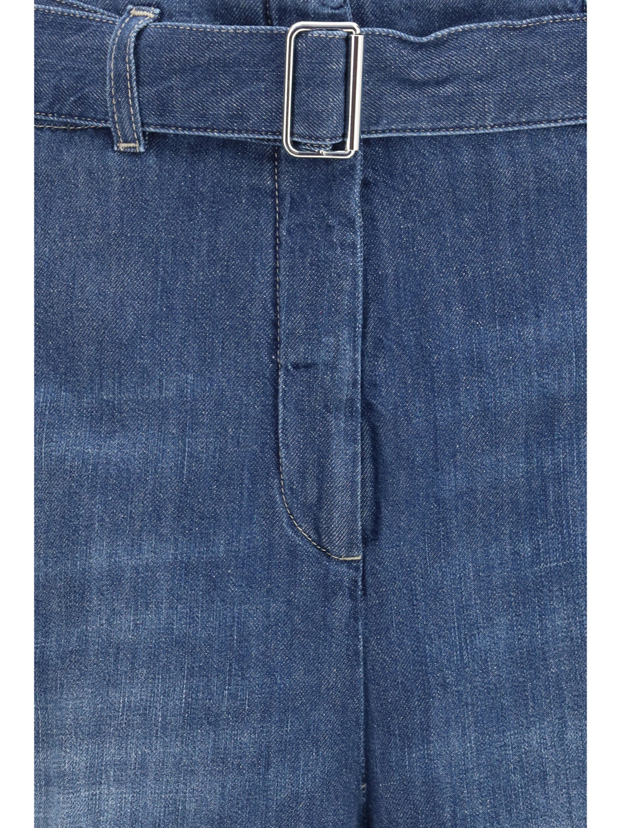 Cotton Shorts Medium Blue