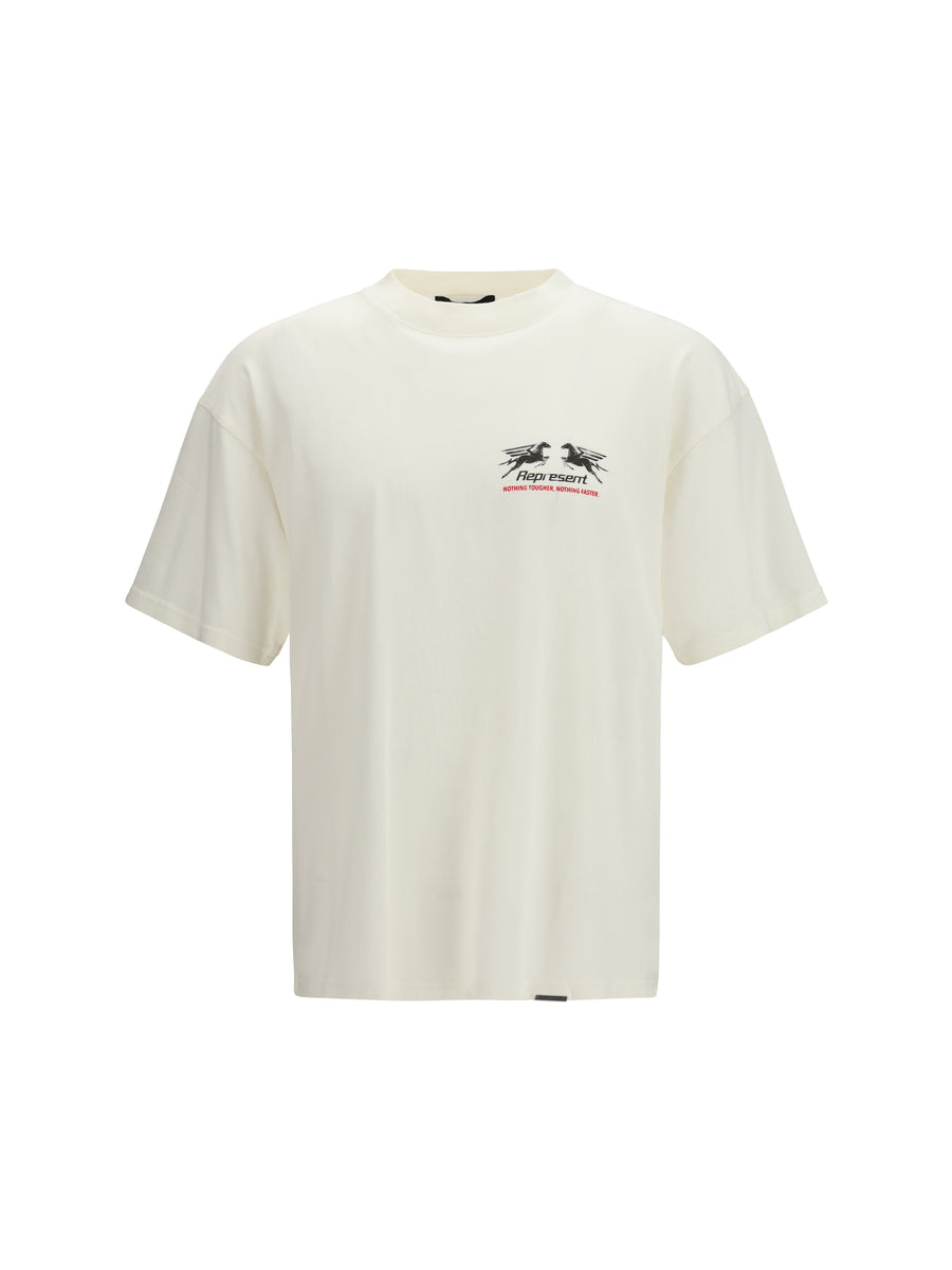 Represent 100% Cotton t-shirt in white