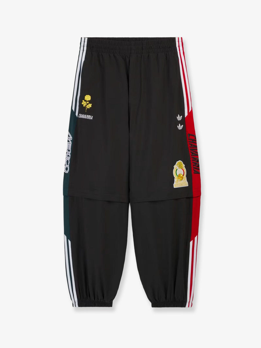 Trousers Oversized Woven Track Black Recycled Polyamide
