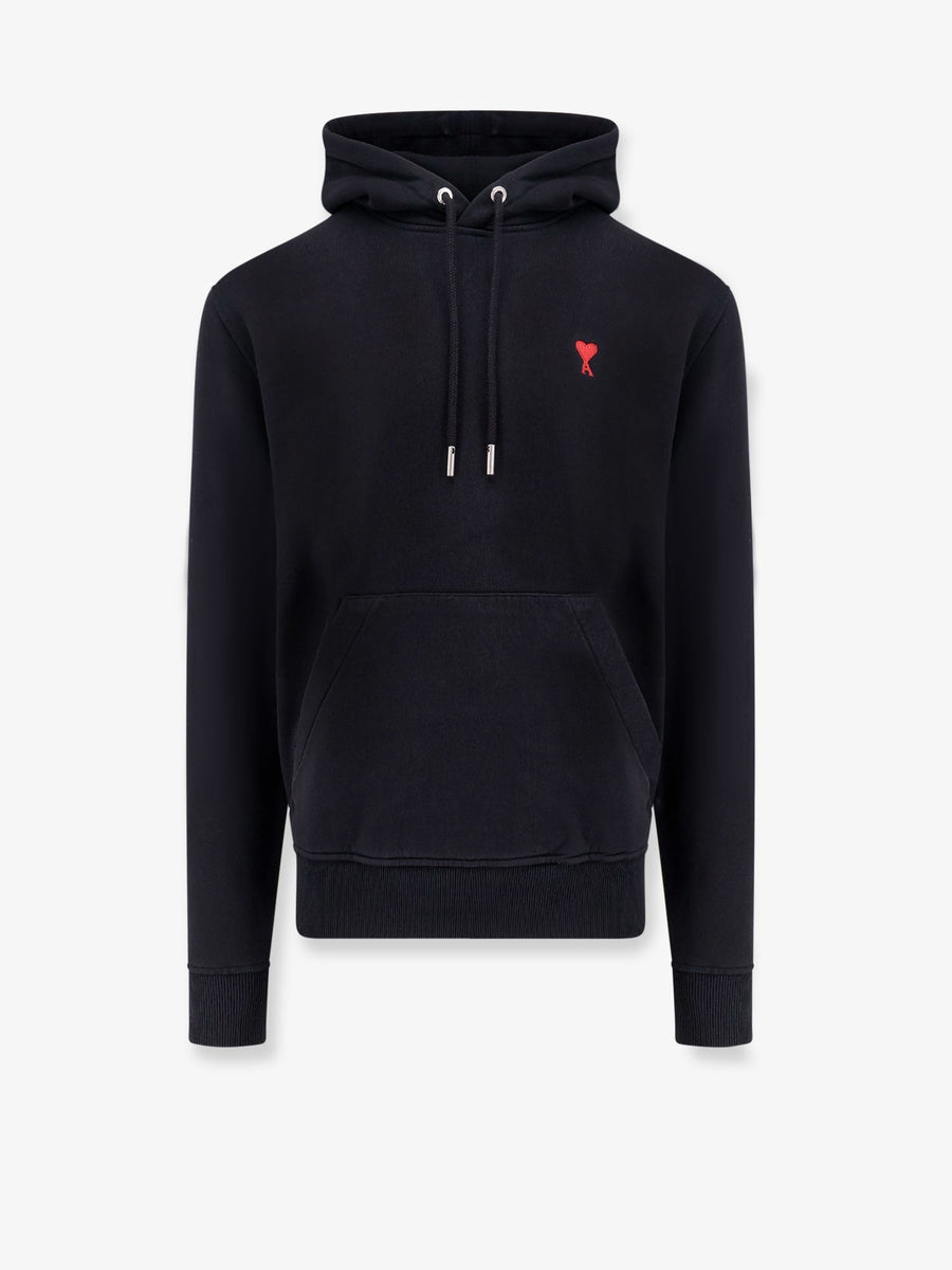 Hooded Sweatshirt Black Cotton Sweatshirts