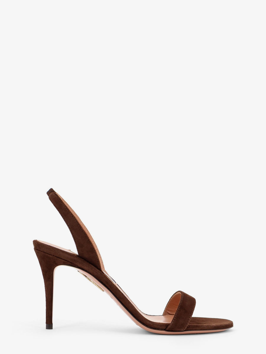 Sandals So Nude Brown Suede