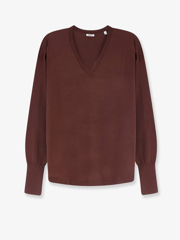 Sweater Virgin Wool Brown
