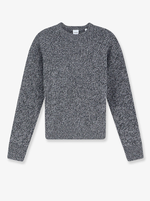 Virgin Wool Sweater — Grey