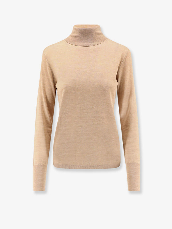Turtleneck Sweater Virgin Wool Beige