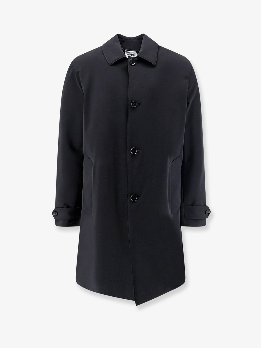 Coat Perfetto Black Polyester