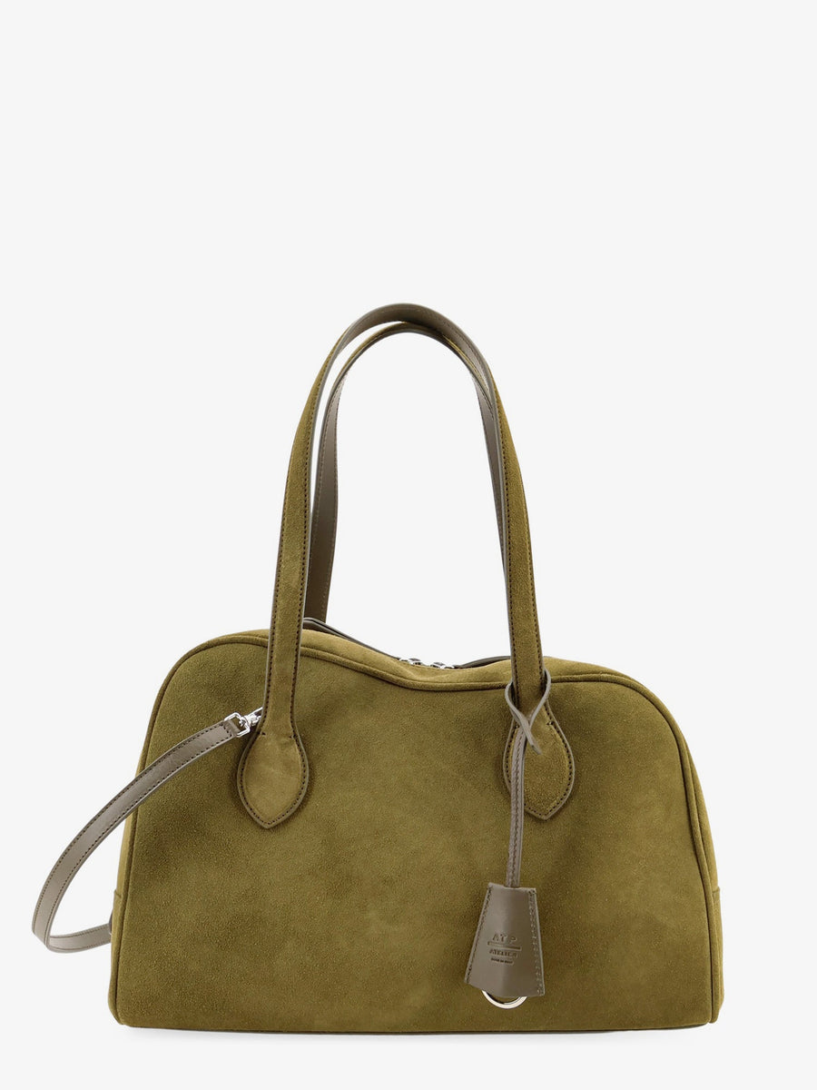 Shoulder Bag Noale Suede Green