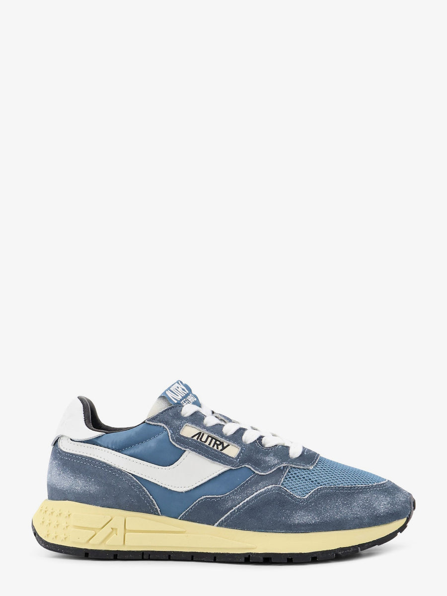 Sneakers Reelwind Low Blue Mesh/suede Trainers
