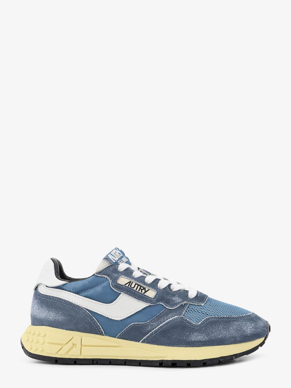 Sneakers Reelwind Low Blue Mesh/suede Trainers