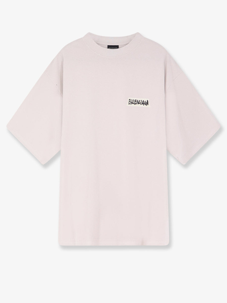 T-Shirt Crew Neck Grey Cotton T-shirts