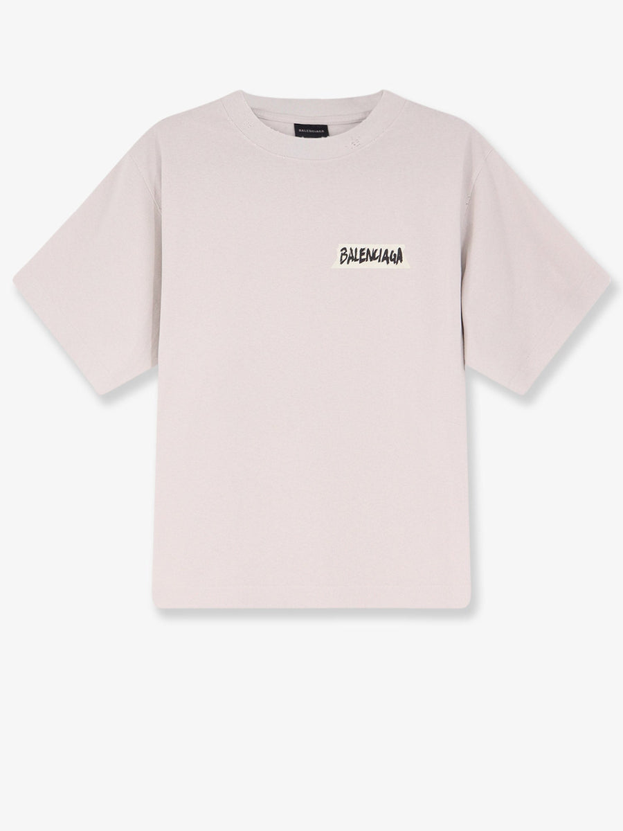 Cotton T-Shirt Beige T-shirts & Jerseys
