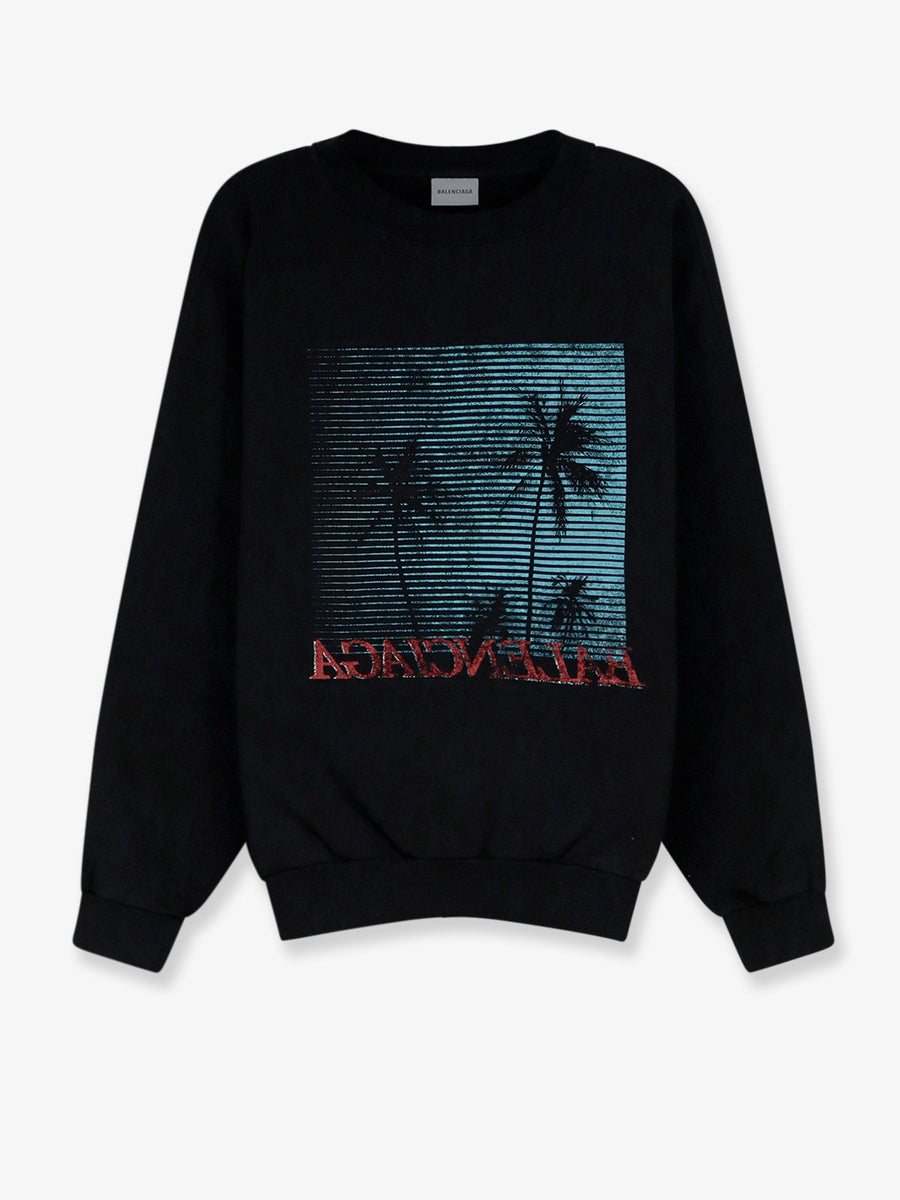 Sweatshirt Cotton Black Sweatshirts