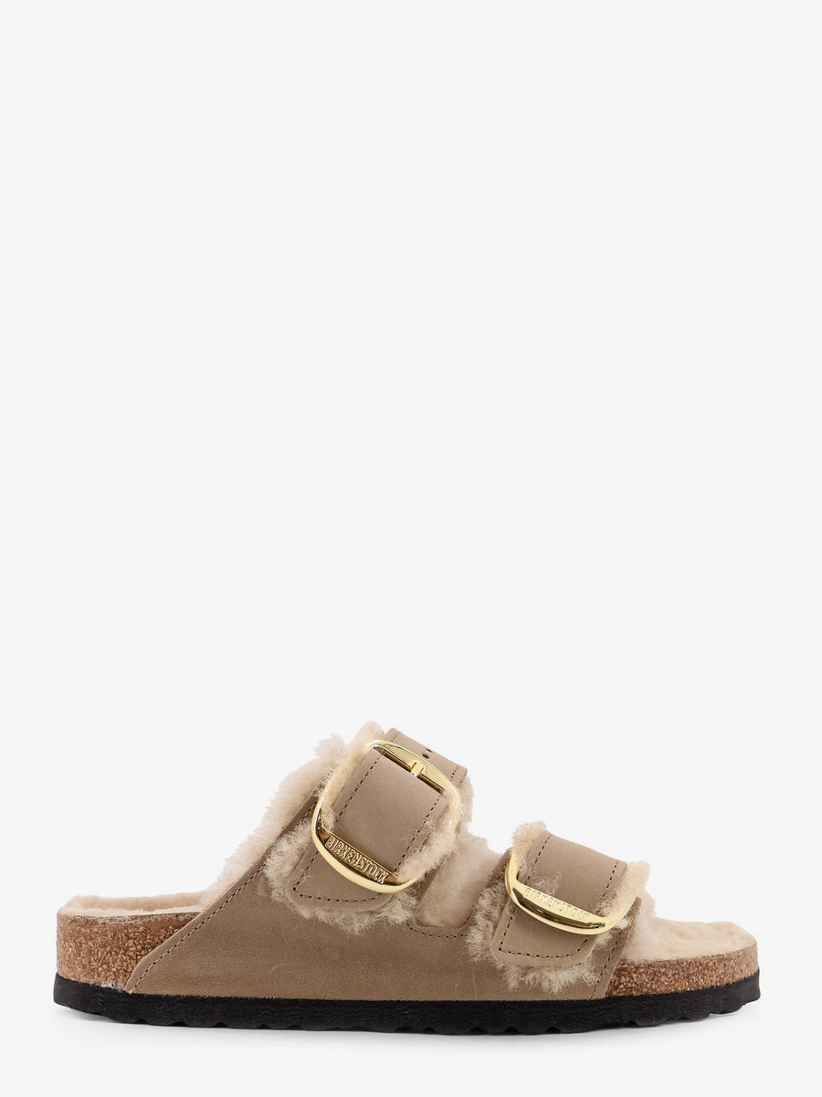 Sandals Arizona Shearling Beige Leather