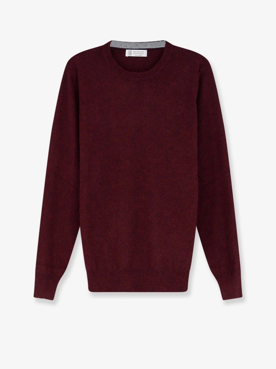 Crewneck Cashmere Sweater Red