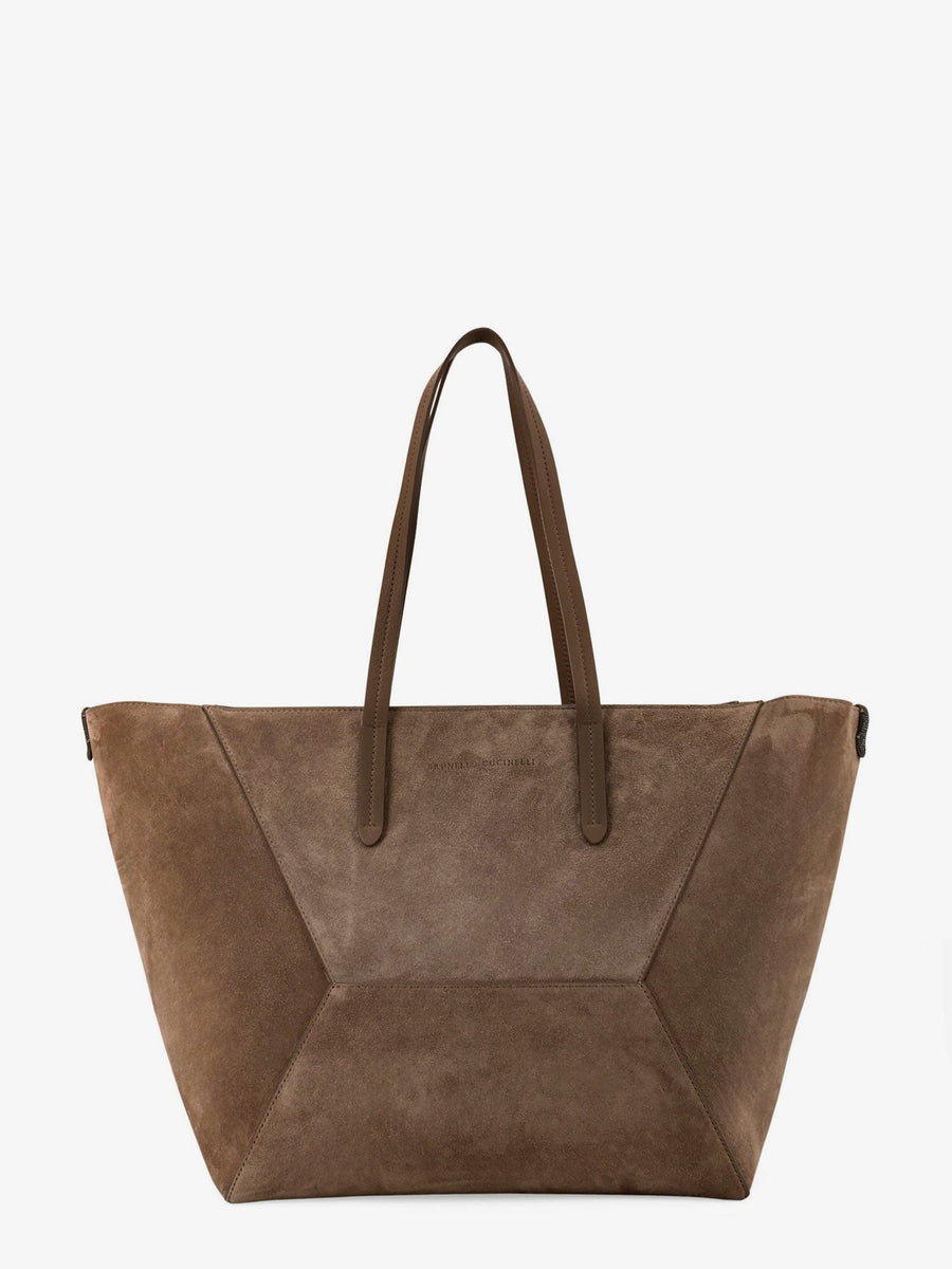 Shoulder Bag Bc Duo Suede Brown